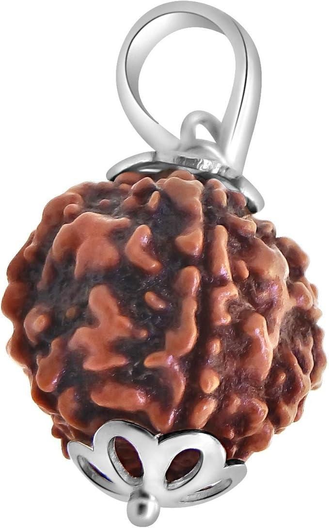 Divine Rudraksha Pendant with Red Thread